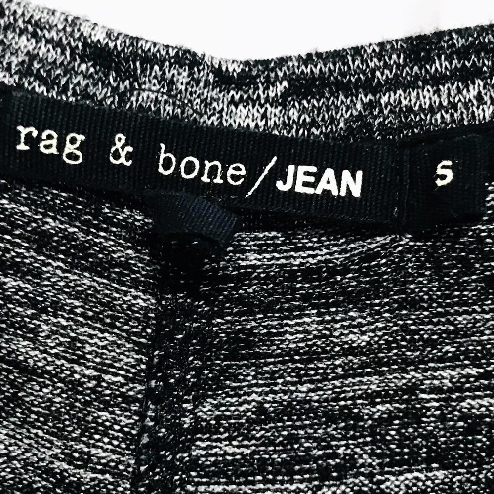 Rag & Bone Small Heather Cold Shoulder T Shirt - Picture 5 of 6
